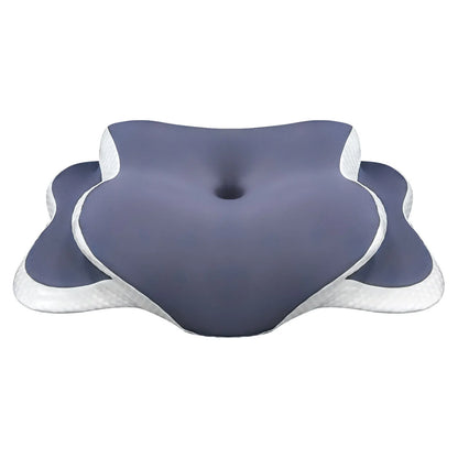 Geheugen Schuim Kussen Cervicaal Kussen Nekpijn Verlichting Contour Ergonomisch Orthopedisch Nekondersteuning voor Zij-, Rug-, Maagslapers Cadeau