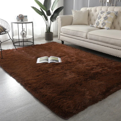 VIKAMA Zacht Zijdewollen Vloerkleed - Scandinavisch Antislip Kleed