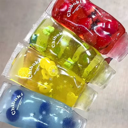 Fruit Gevulde Mouten Knijpspeelgoed - Slow Rebound Jelly Fidget