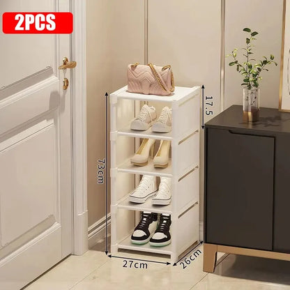 Smal Schoenenrek met Meerdere Lagen - Ruimtebesparende Organizer