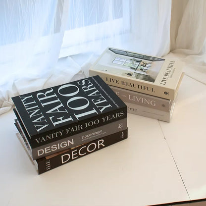 Luxe Geopende Faux Boek Opbergdoos - Salontafel Decoratie