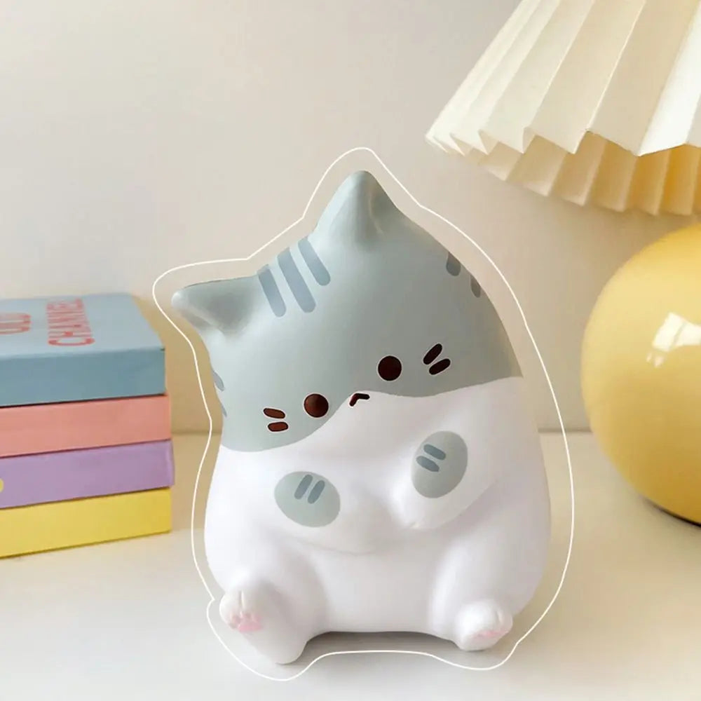 Schattige Kat Squishy - Zachte Anti-Stress Fidget voor Kattenliefhebbers