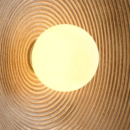 Retro Japanse LED Wandlamp | Moderne Gipsen Accentverlichting