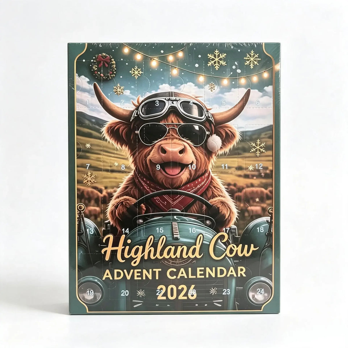 2026 Schotse Hooglander Adventskalender