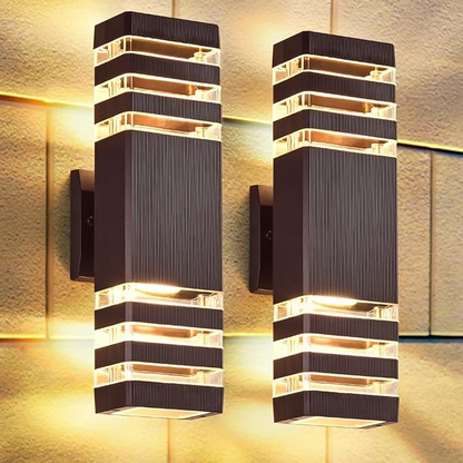 Moderne E27 Buitenlamp Wand - IP65 Waterdicht & Vervangbare LED | Shop