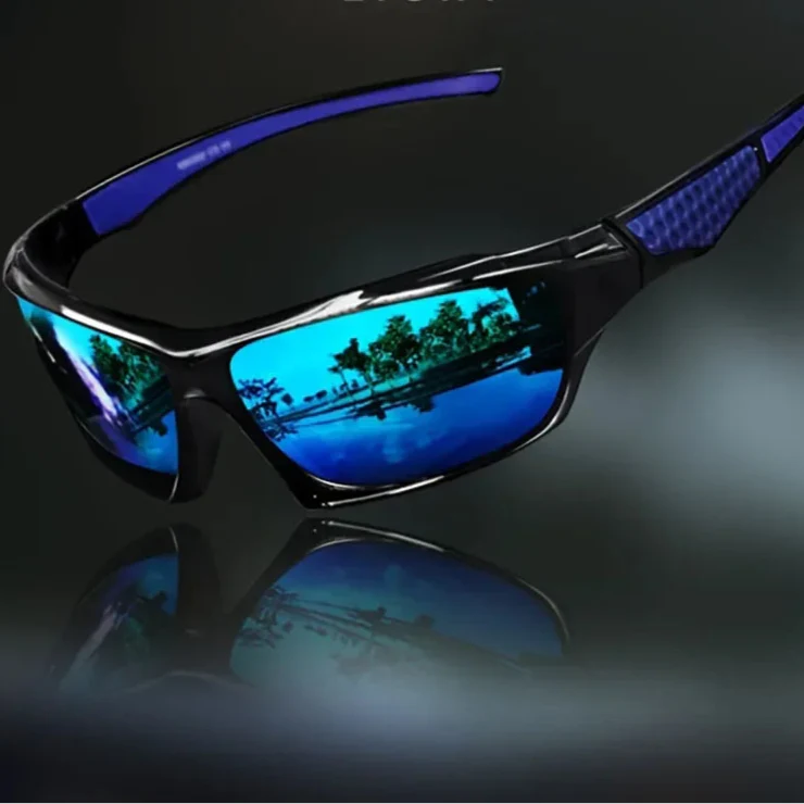 Mode Sport Zonnebril Gepolariseerd UV400 Bescherming voor Mannen & Vrouwen - Ronde Metalen Frame