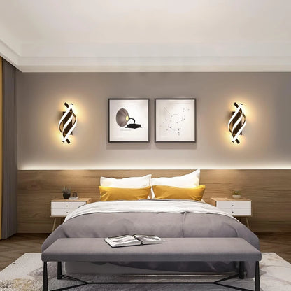 Moderne Wave LED Wandlamp