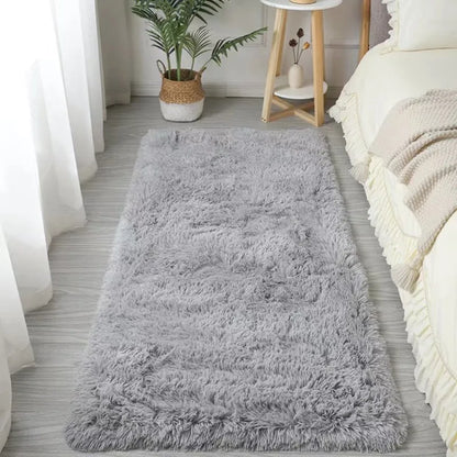 VIKAMA Zacht Zijdewollen Vloerkleed - Scandinavisch Antislip Kleed