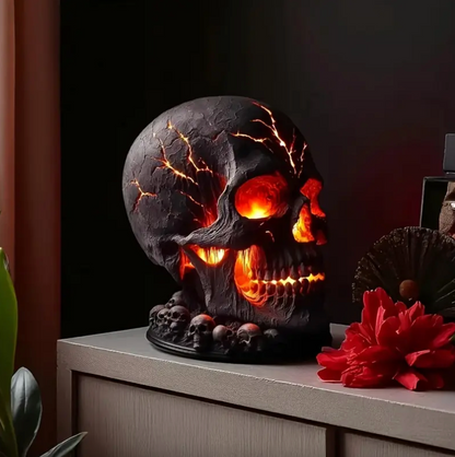 Inferno™ – Smeltende Skull Lava Lamp