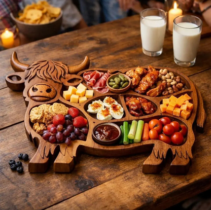 Highland Feast™ - Rustieke Koe Charcuterie Plank