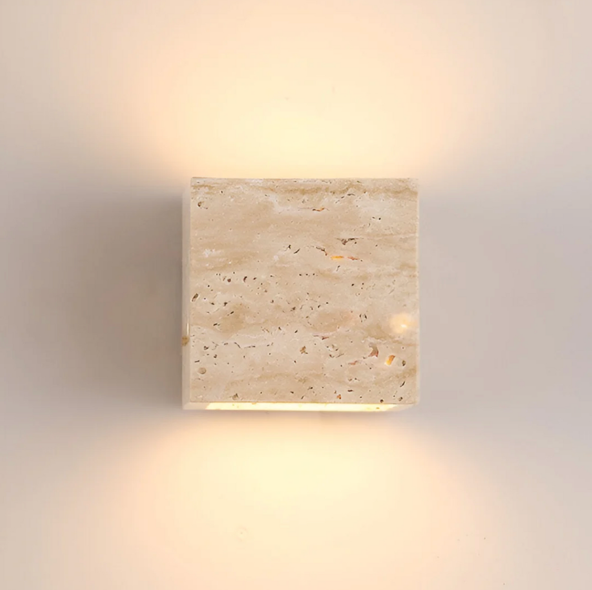 Travertin Wandlamp Natuursteen Moderne Minimalistische Wandlamp