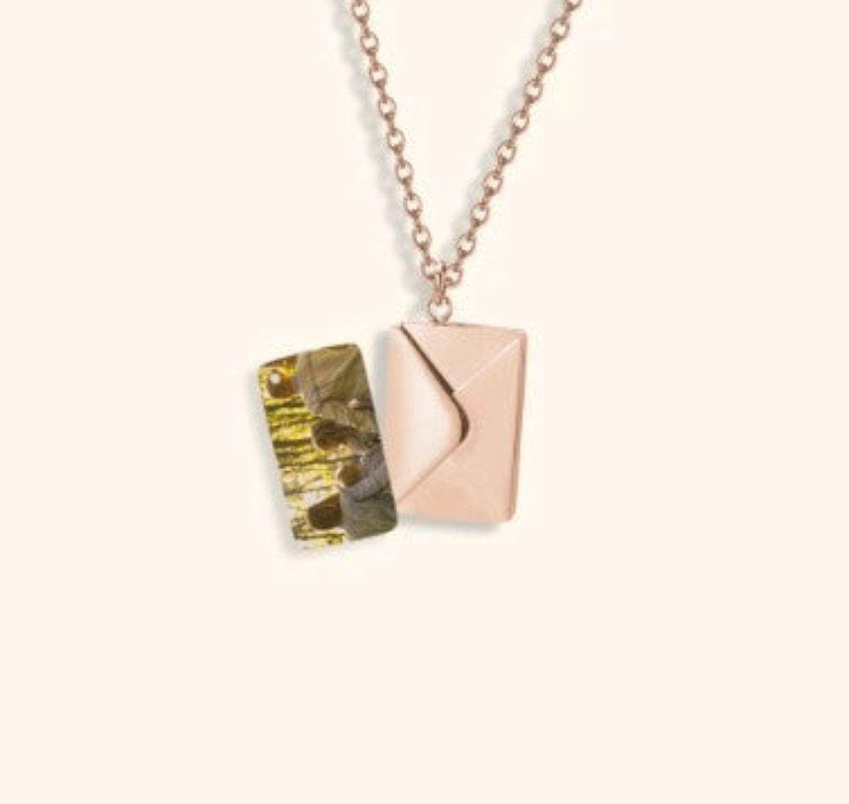 ForeverLove | Envelop ketting met foto