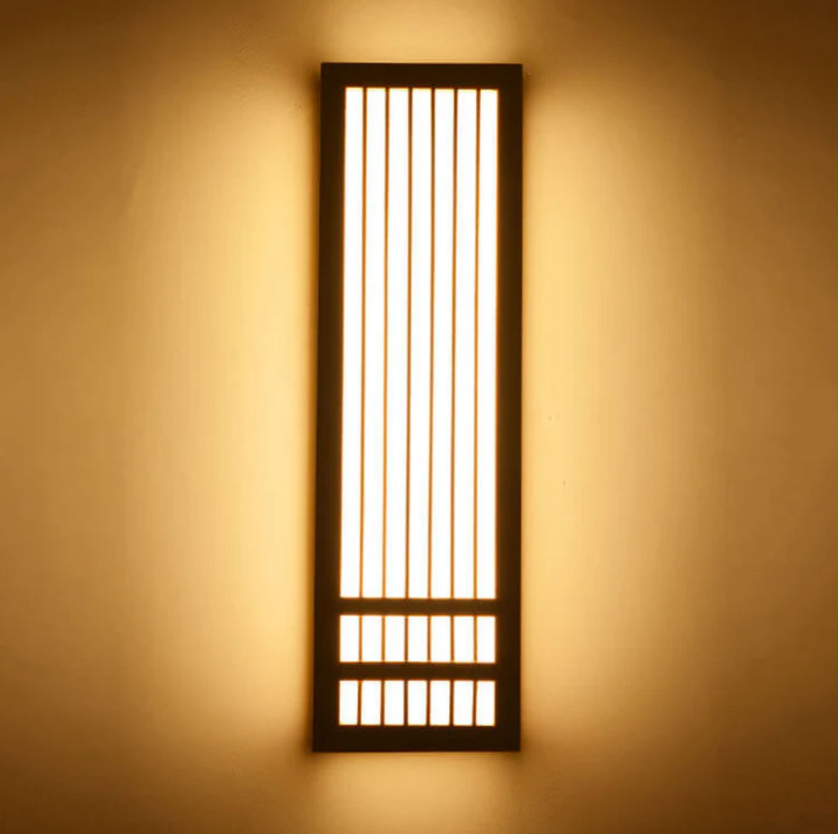 Japandi Houten Wandlamp LED Minimalistische Decoratieve Wandlamp