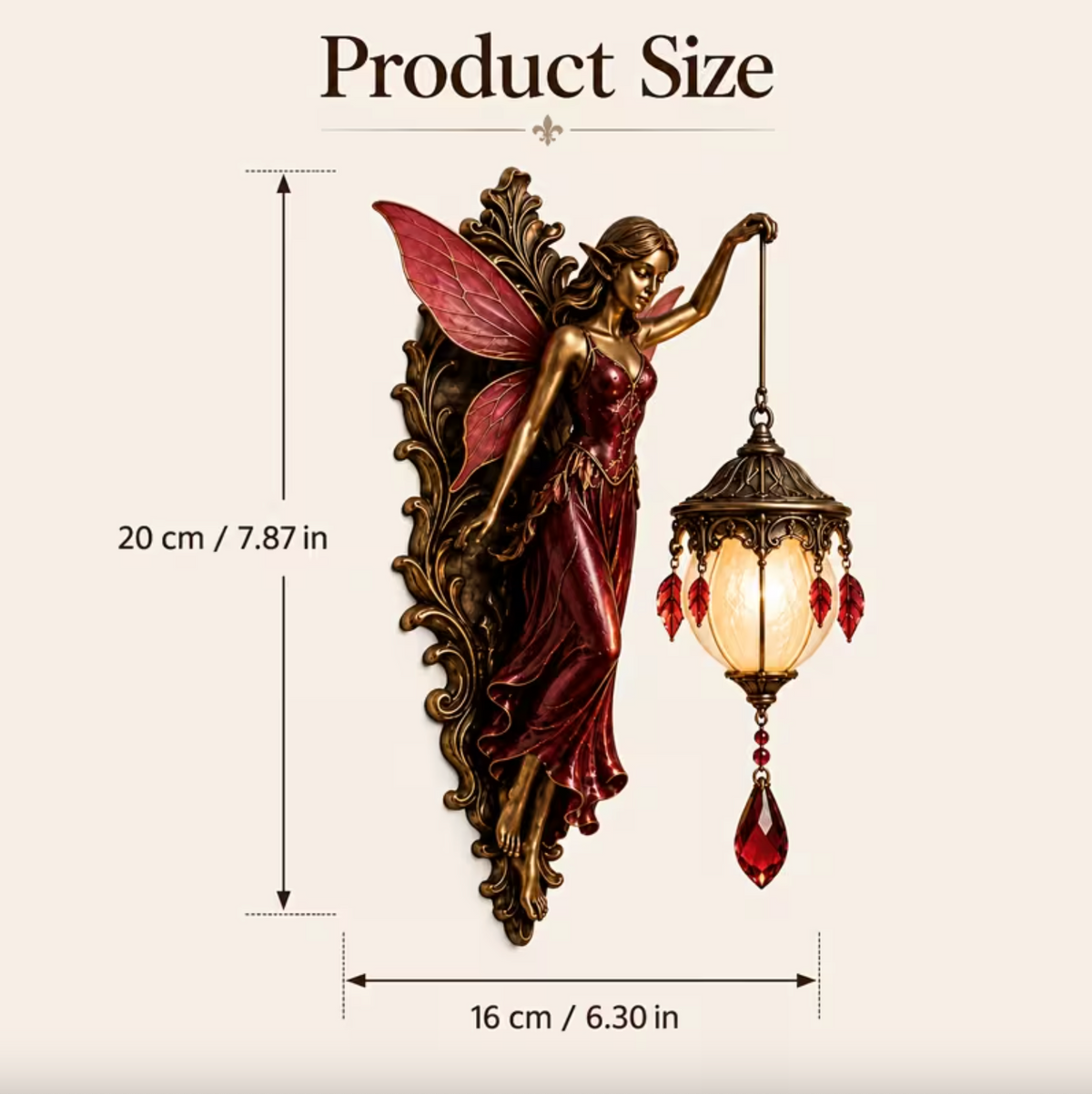 Aetheria™ - Betoverde Feeën Gloed Wandlamp