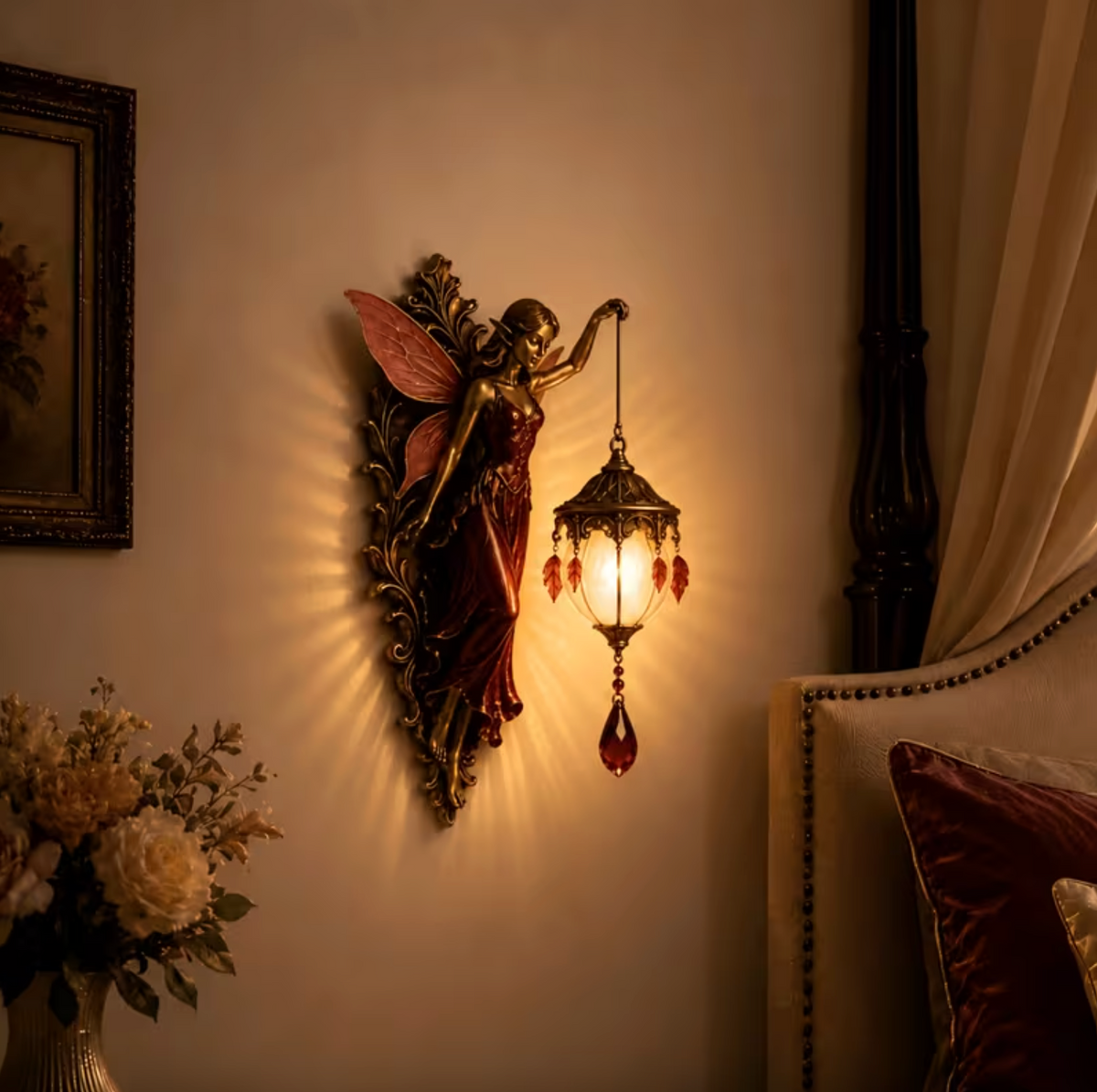 Aetheria™ - Betoverde Feeën Gloed Wandlamp