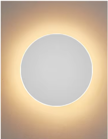 Moderne Eclipse Ronde LED Wandlamp - 12W Backlight | Shop