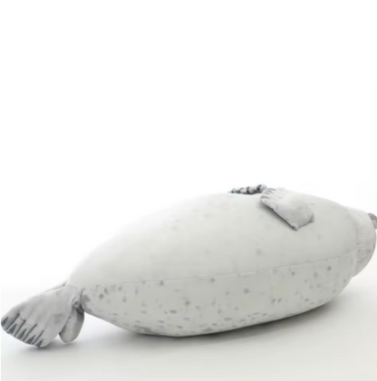 Boze Blob Zeehond Kussen 3D Pluche Speelgoed voor Kinderen, 20CM Schattig Zeeleeuw Cadeau