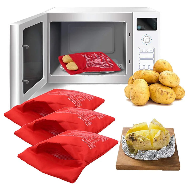 Magnetron Aardappel Stoomzak - Herbruikbare Aardappel Gaarzakt