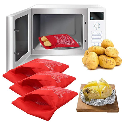 Magnetron Aardappel Stoomzak - Herbruikbare Aardappel Gaarzakt