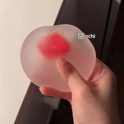 Aardbei Mochi Squishy - Slow Rebound Anti-Stress Fidget Toy