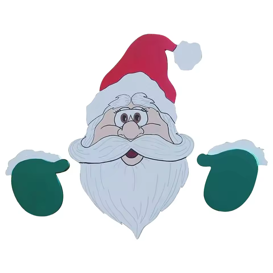 Kerst Tuindecoratie Peeking Ornamenten