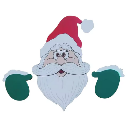 Kerst Tuindecoratie Peeking Ornamenten