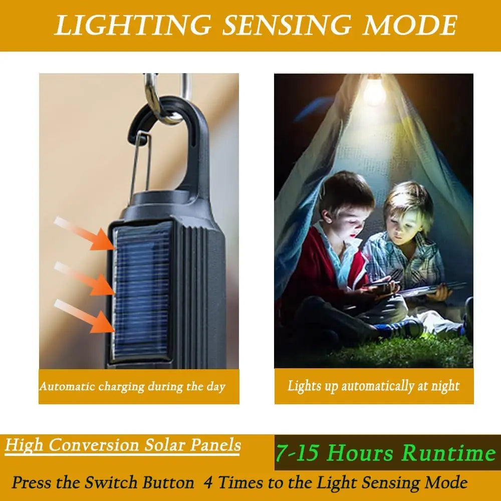 Draagbare Solar Camping LED Lamp
