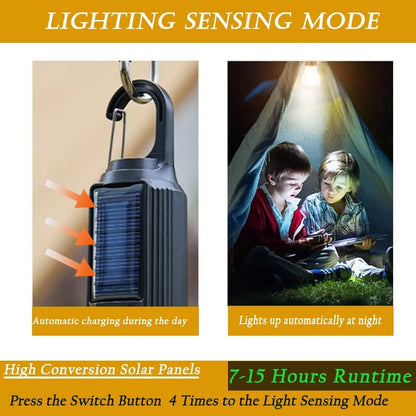 Draagbare Solar Camping LED Lamp