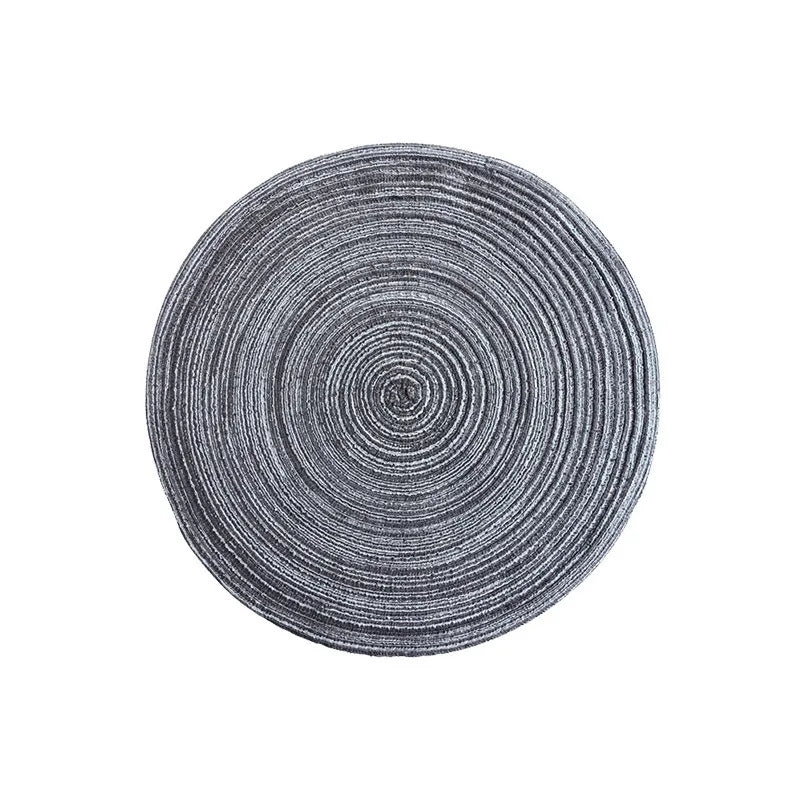 Ronde Gevlochten Katoenen Placemats & Onderzetters - Hittebestendig