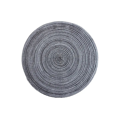 Ronde Gevlochten Katoenen Placemats & Onderzetters - Hittebestendig