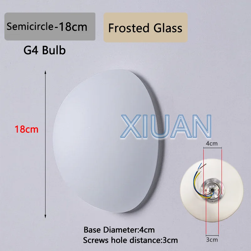 French Bauhaus Glass Wall Sconce - G9 & G4 Milky Glass Globe | Shop