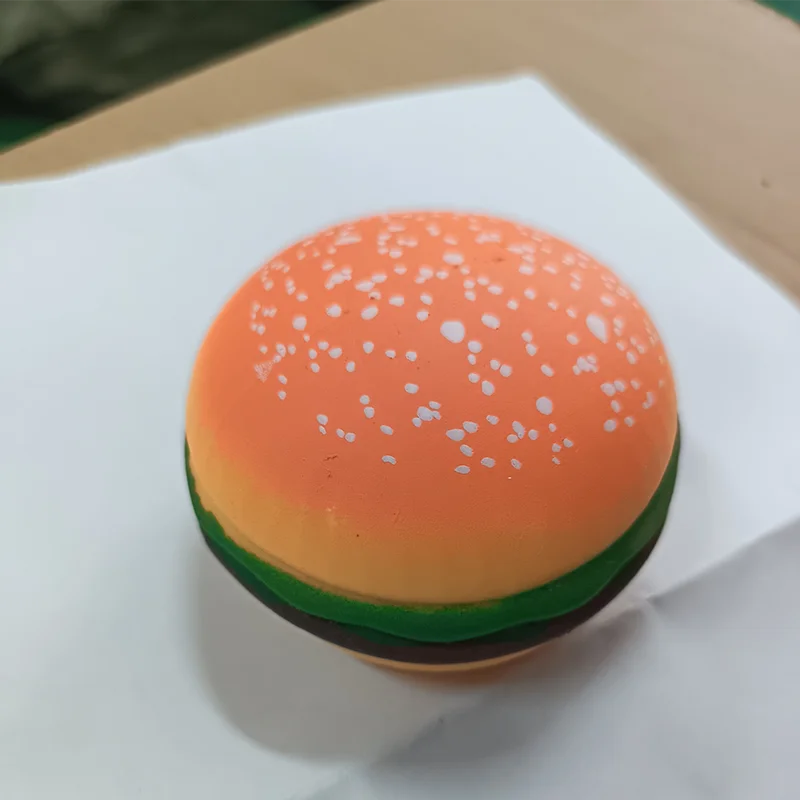 Pinda Maïs Burger Squishy Set - Zacht Anti-Stress Fidget Speelgoed