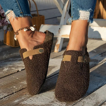 Contrortluxe - Luxe schapenwollen schoenen voor ultiem wintercomfort
