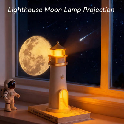 Vuurtoren Maan Projectie Nachtlamp