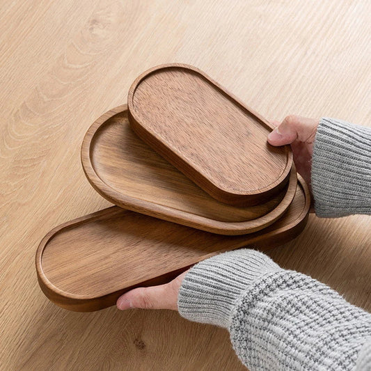 AurumWood Luxe Dienblad – Handgemaakt Houten Design voor een Stijlvolle Koffiemoment