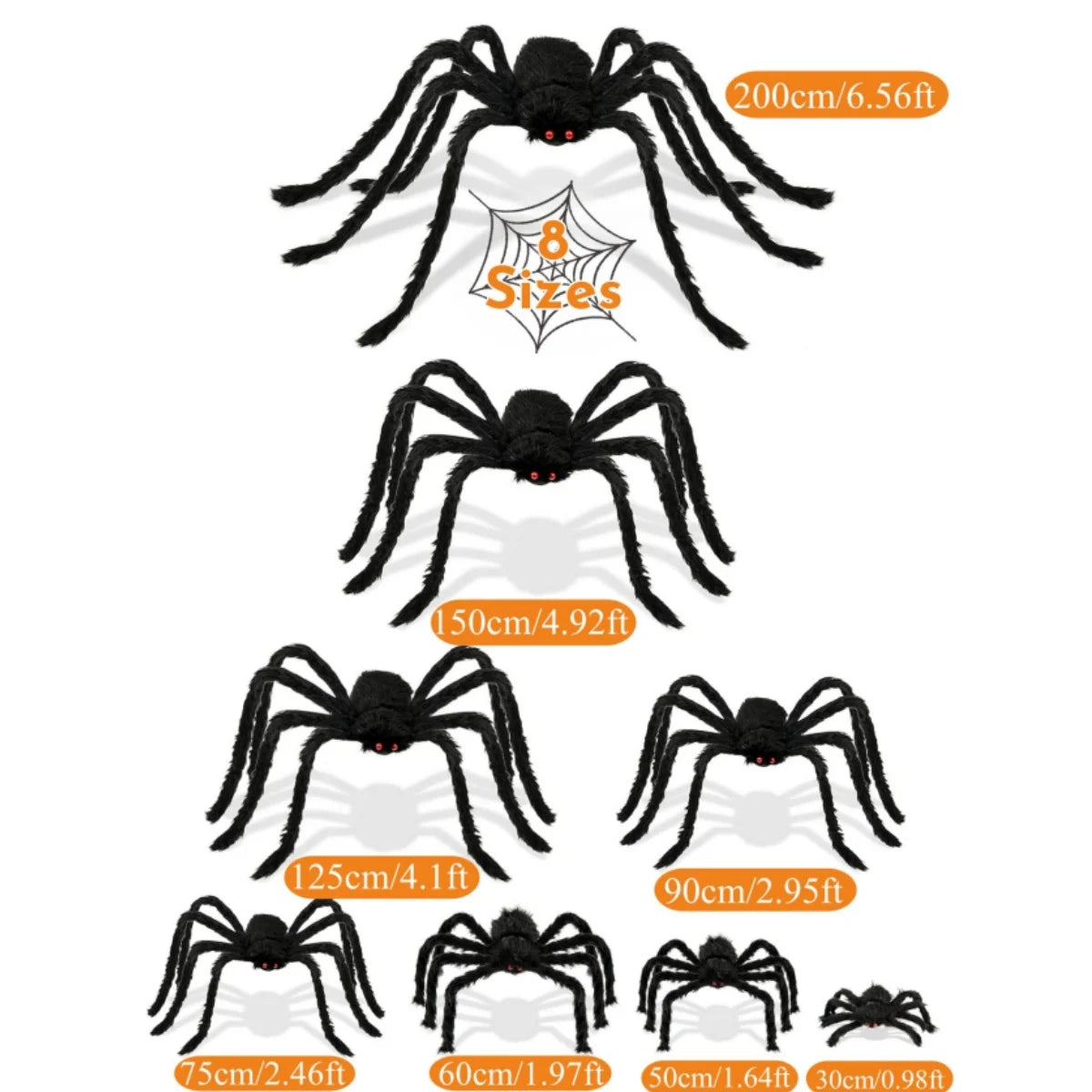 Grote Halloween Spin Decoratie - Pluche Buiten Spin Prop