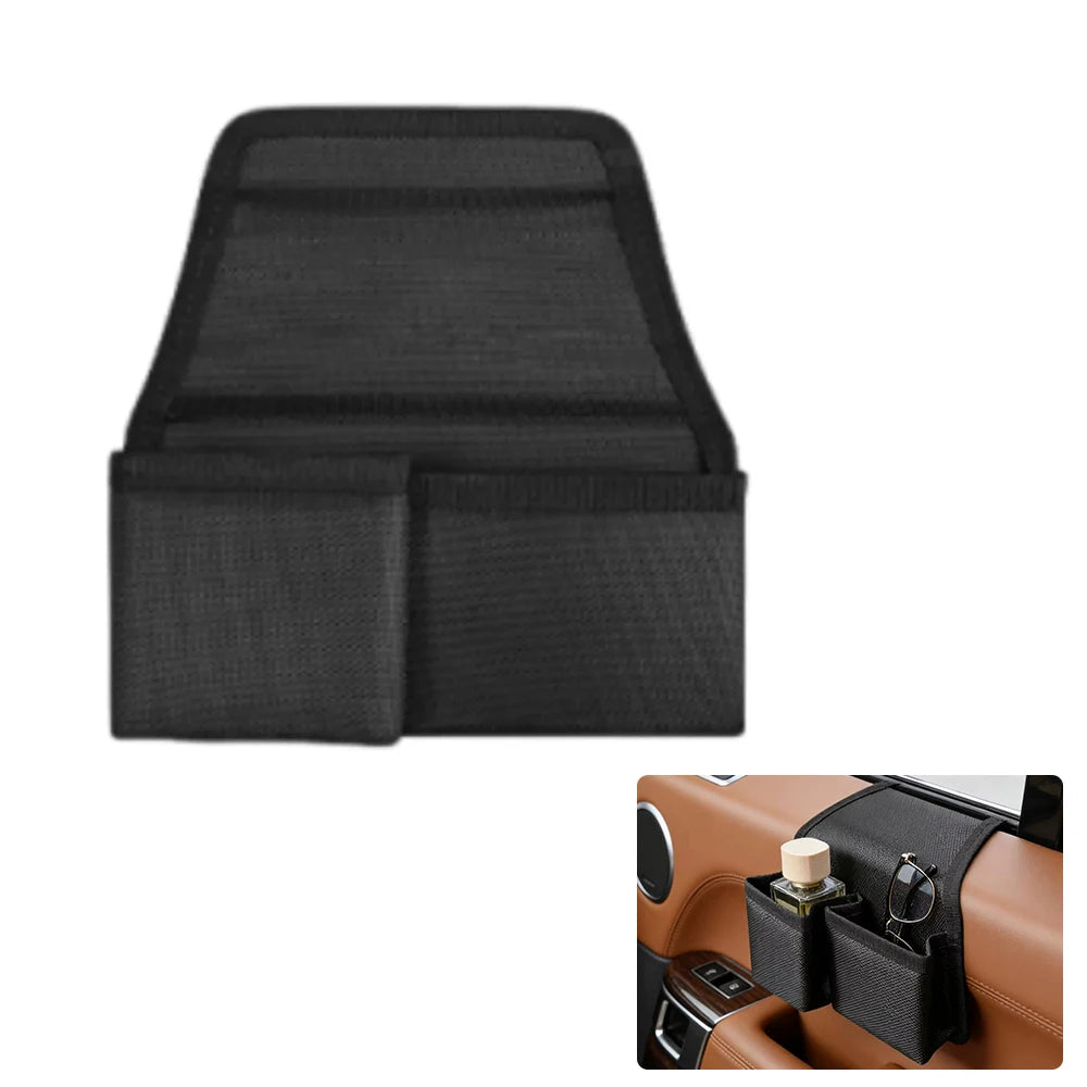 4-in-1 Autodeur Bekerhouder & Telefoonhouder Organizer