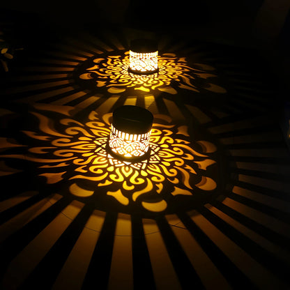Luxe Solar Mandala Wandlamp