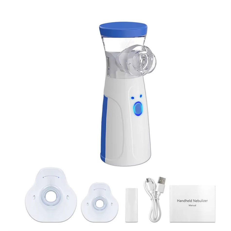 Draagbare Mini Mesh Vernevelaar Voor Volwassenen En Kinderen Stille Inhalator Voor Onderweg Terug Naar School 2025
