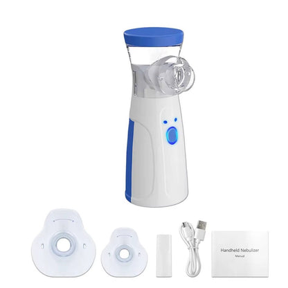 Draagbare Mini Mesh Vernevelaar Voor Volwassenen En Kinderen Stille Inhalator Voor Onderweg Terug Naar School 2025