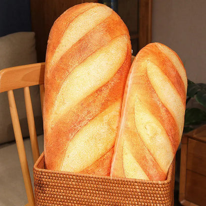 Realistisch Stokbrood Pluche Kussen - Baguette Knuffel Kussen
