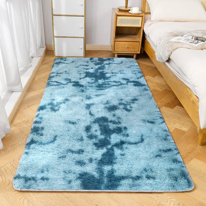 VIKAMA Zacht Zijdewollen Vloerkleed - Scandinavisch Antislip Kleed