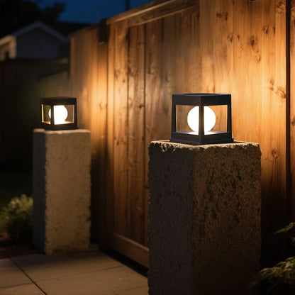 Solar Palpaallamp voor Buiten – Waterdichte Pijler- & Accentverlichting
