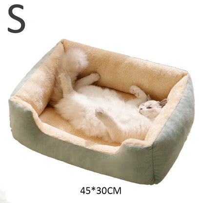 Zachte Pluche Kattenmand - Ademend Rechthoekig Kussen