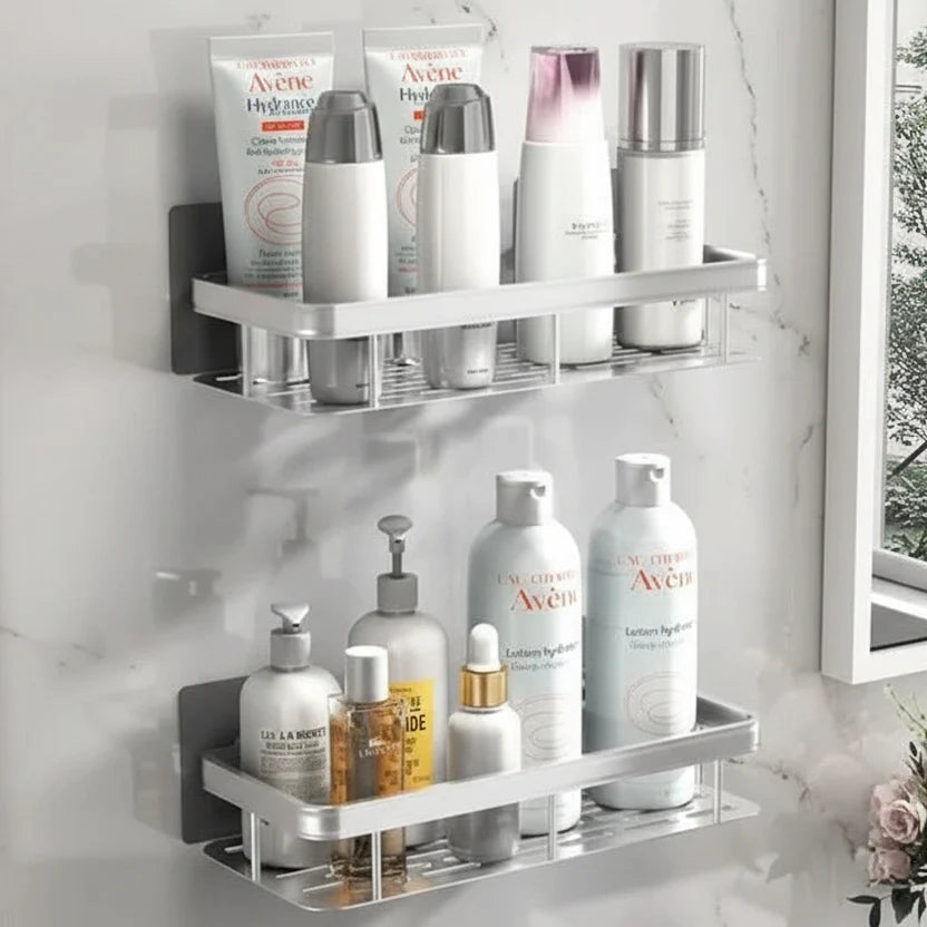 NORDICSHELF - Plank met Lijm voor de Badkamer – Boorvrij & Stijlvol voor Elke Badkamer