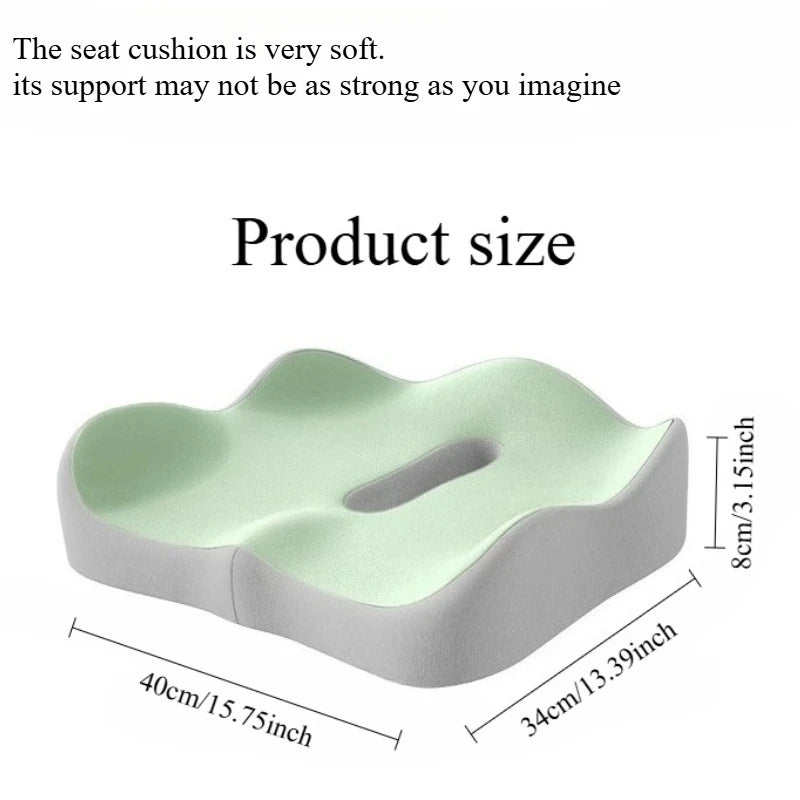 3D Ergonomisch Geheugenschuim Zitkussen