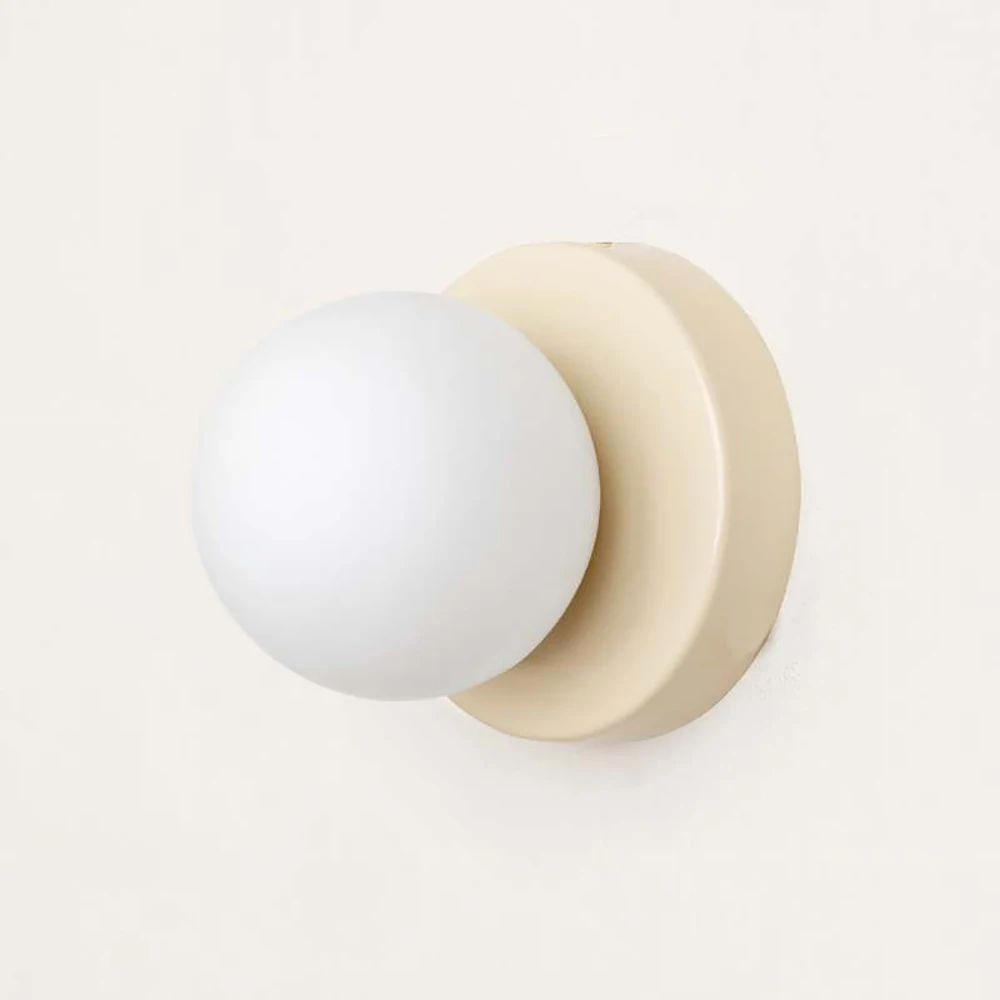 Moderne Scandinavische Glazen Bol Wandlamp - G9 LED Lamp