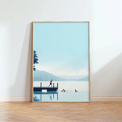 Strand & Zee Canvas Poster - Tropische Wanddecoratie Print
