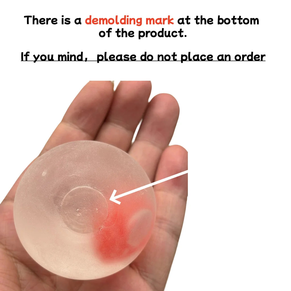 Aardbei Mochi Squishy - Slow Rebound Anti-Stress Fidget Toy
