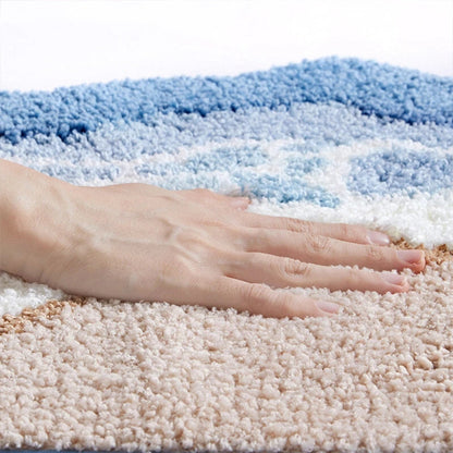 AquaHaven Luxe Badmat – Zachte Microvezel Comfort voor een Fris & Stijlvol Badkamerinterieur